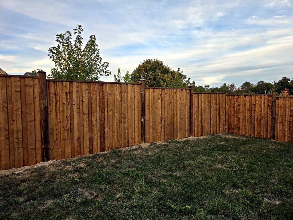 Wood Privacy Fence in Caledon — photo 5