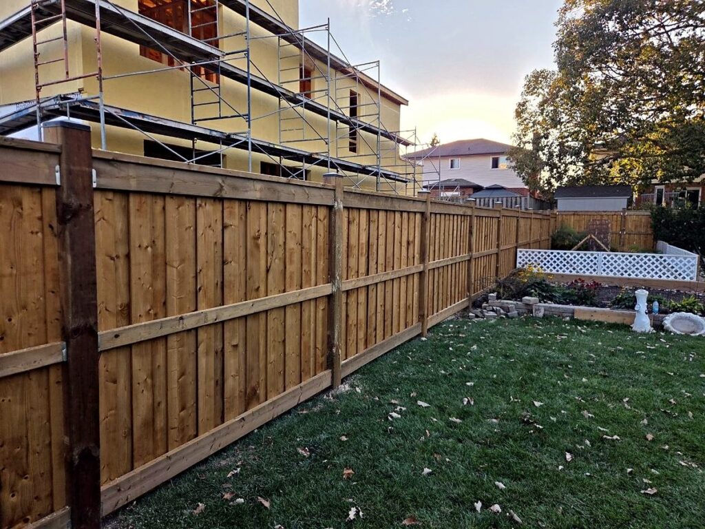 Wood Fence and Double Gate in St. Catharines — photo 8